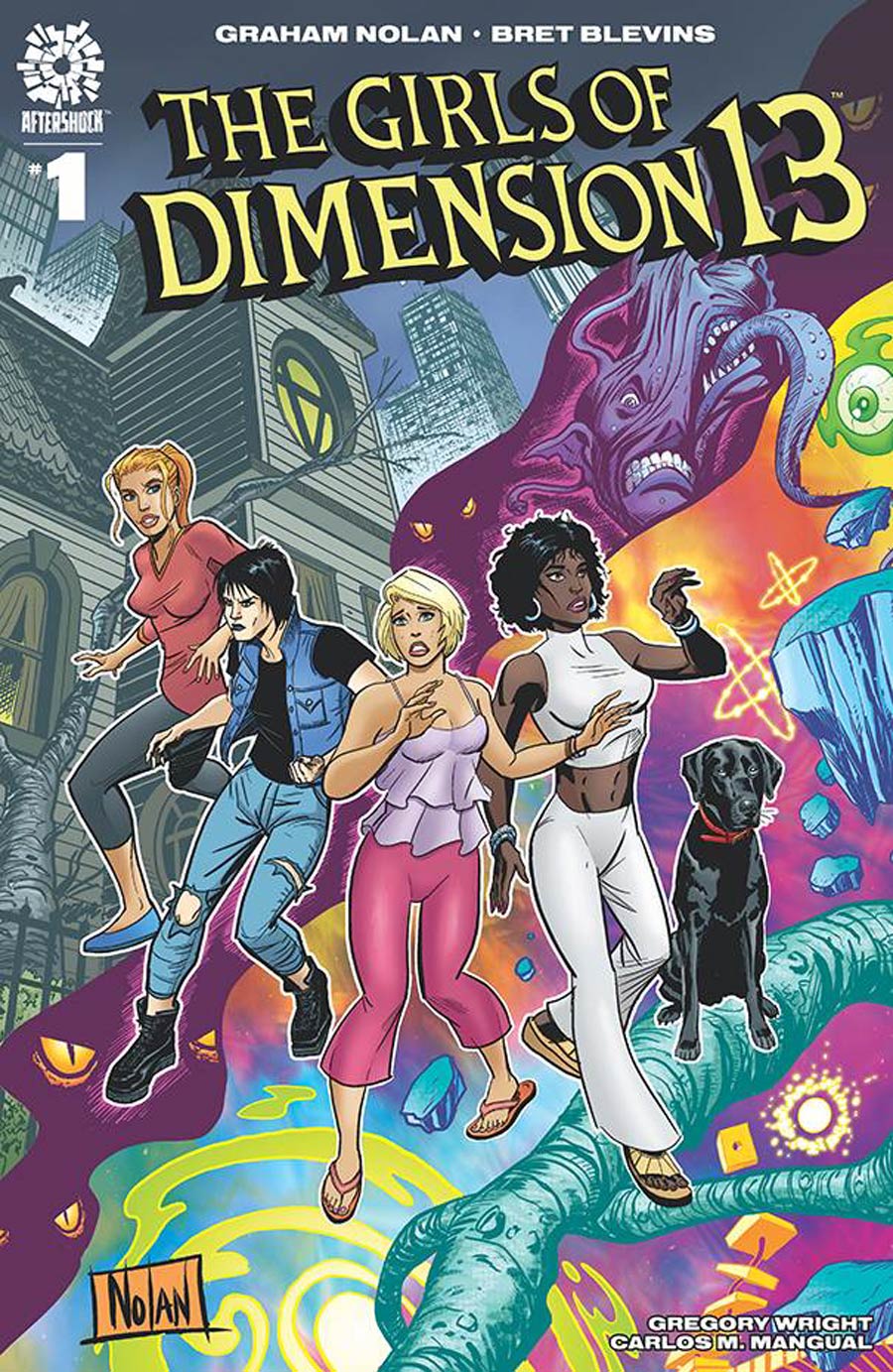 Girls Of Dimension 13 #1 Cover B Incentive Graham Nolan & Greg Wright Variant Cover