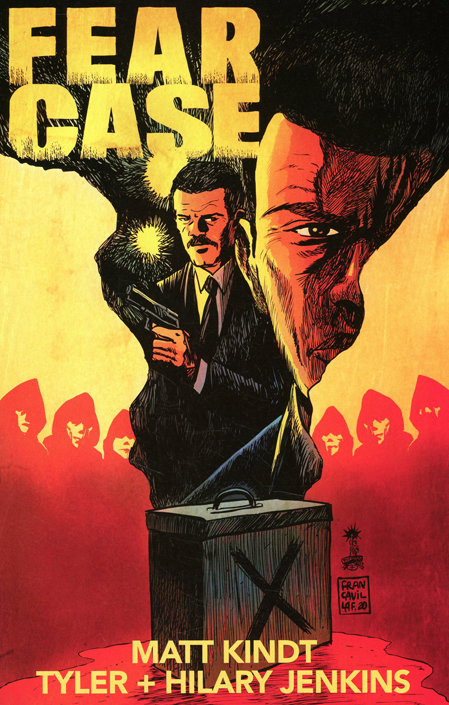 Fear Case #1 Cover C Variant Francesco Francavilla Cover