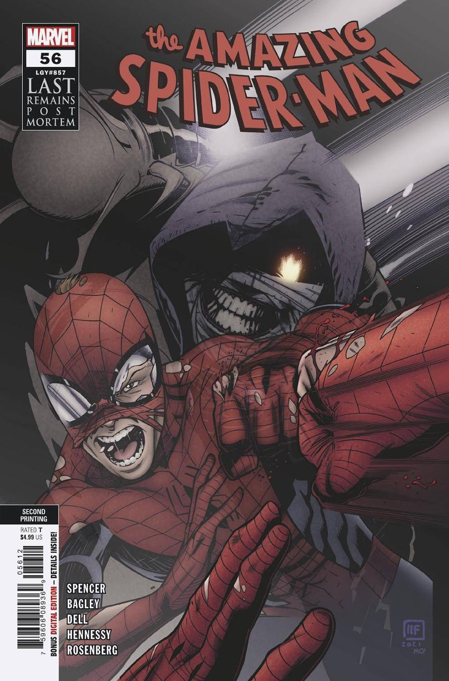 Amazing Spider-Man Vol 5 #56 Cover D 2nd Ptg Variant Cover