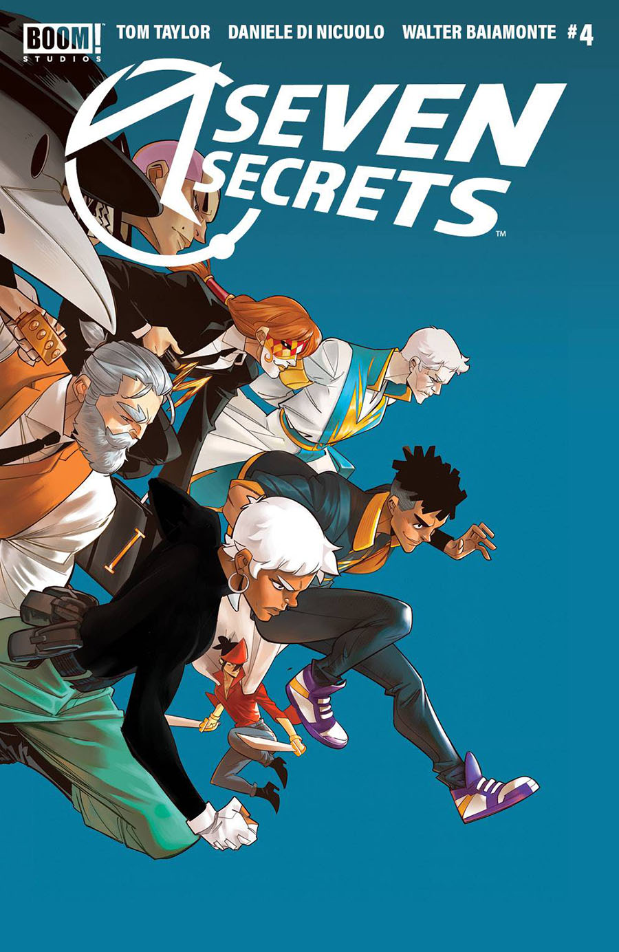 Seven Secrets #4 Cover F 2nd Ptg