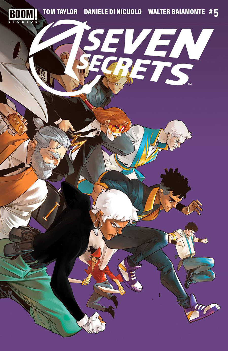 Seven Secrets #5 Cover E 2nd Ptg