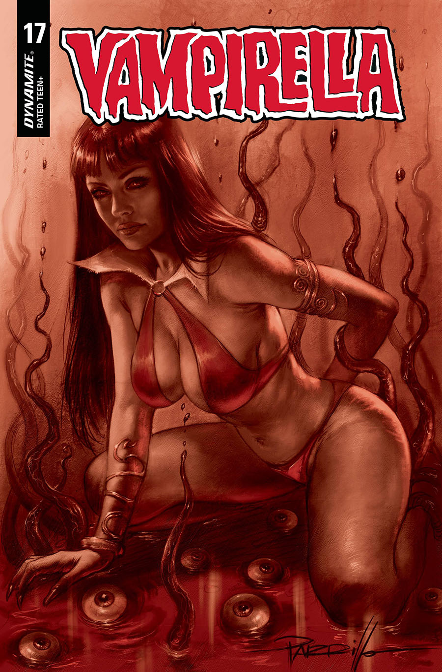 Vampirella Vol 8 #17 Cover L Incentive Lucio Parrillo Tint Cover