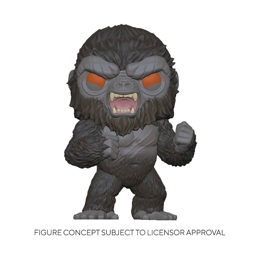 POP Movies Godzilla vs Kong Battle-Ready Kong Vinyl Figure