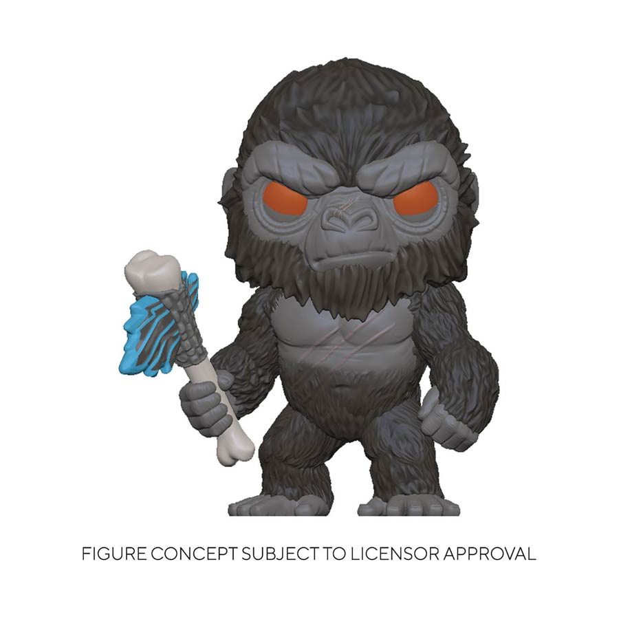 POP Movies Godzilla vs Kong Kong With Battle Axe Vinyl Figure