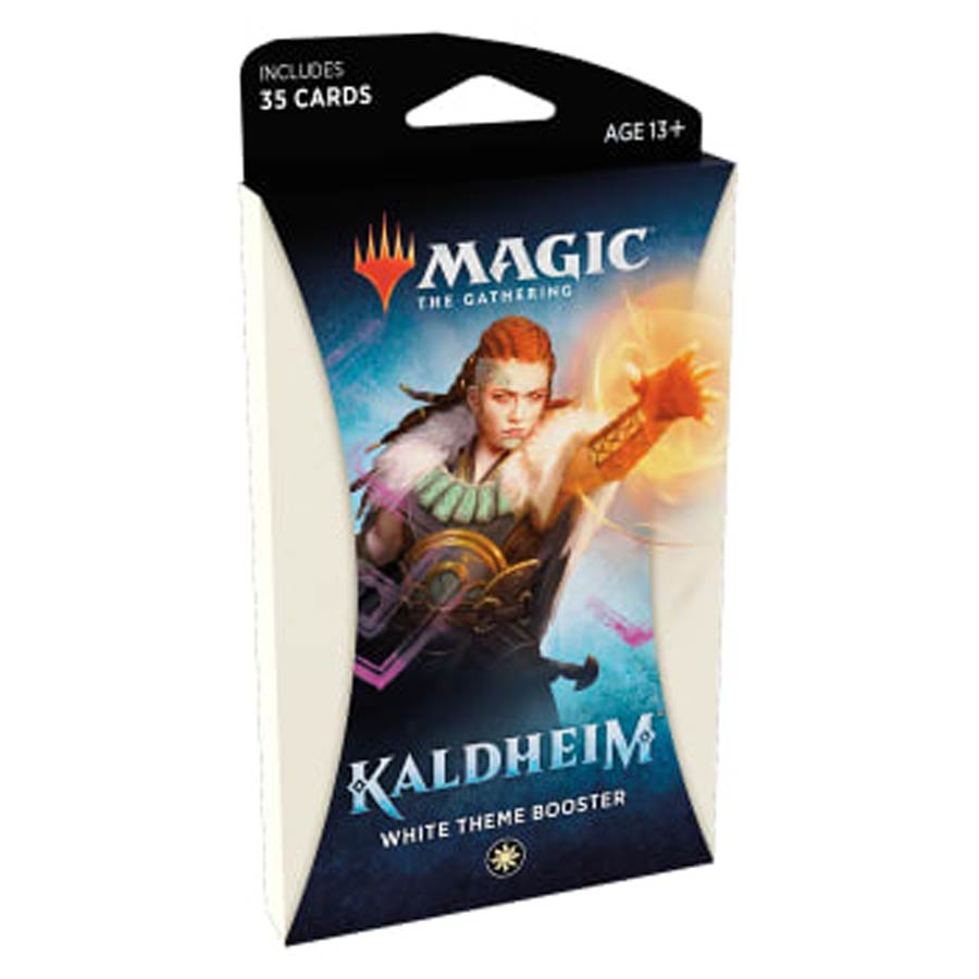 Magic The Gathering Kaldheim Theme Booster Pack - White
