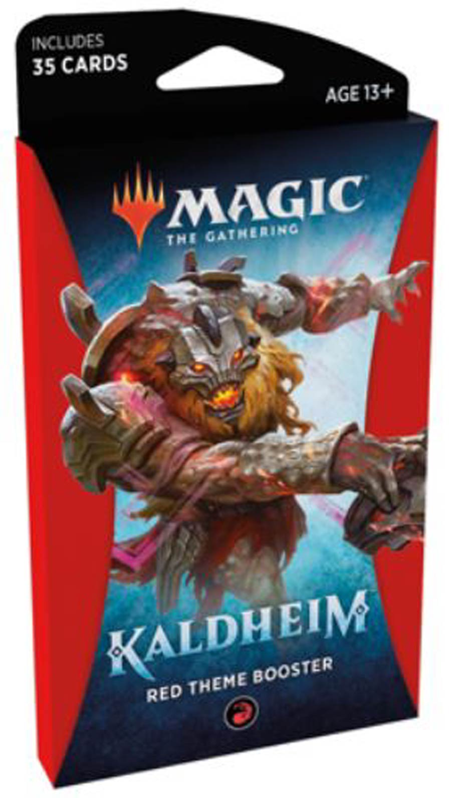 Magic The Gathering Kaldheim Theme Booster Pack - Red