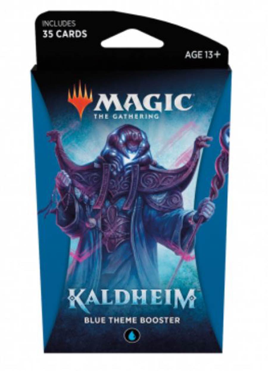 Magic The Gathering Kaldheim Theme Booster Pack - Blue