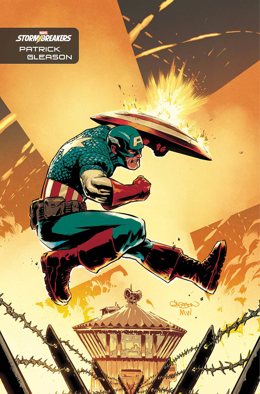Captain America Vol 9 #27 Cover C Incentive Patrick Gleason Stormbreakers Variant Cover