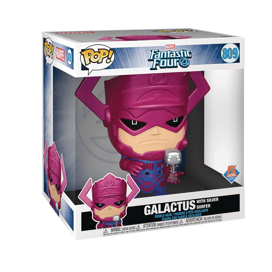 POP Jumbo Marvel Galactus Previews Exclusive 10-Inch Metallic Vinyl Bobble Head (Limit 1 Per Customer)