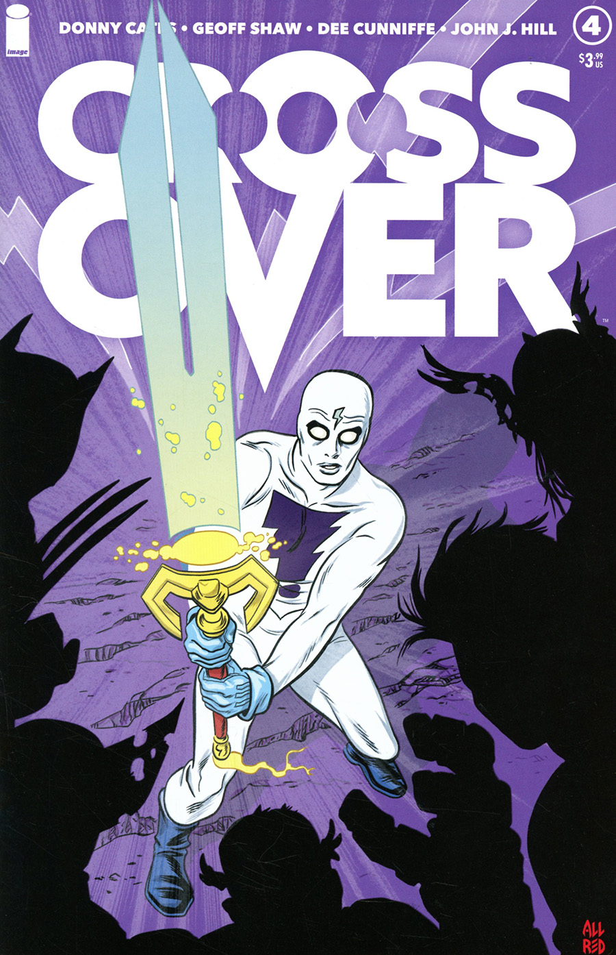 Crossover #4 Cover B Variant Mike Allred Cover (Filled Randomly)