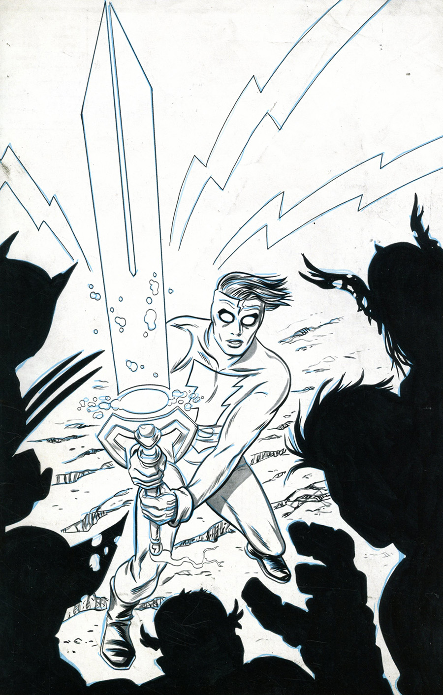 Crossover #4 Cover G Incentive Mike Allred Raw Cover