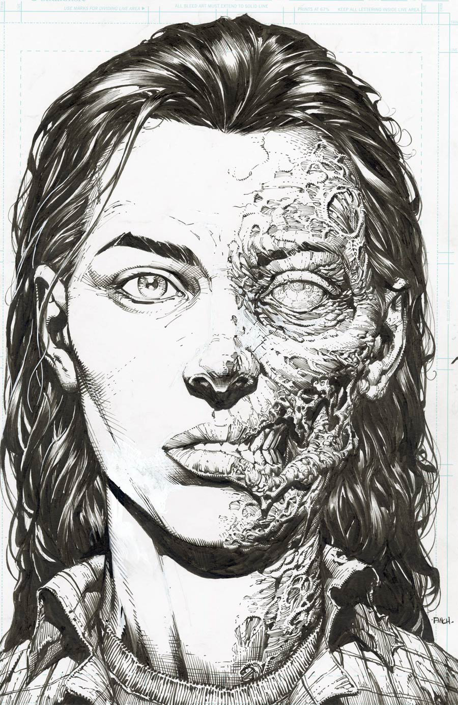 Walking Dead Deluxe #3 Cover G 2nd Ptg Incentive David Finch & Dave McCaig Raw Variant Cover