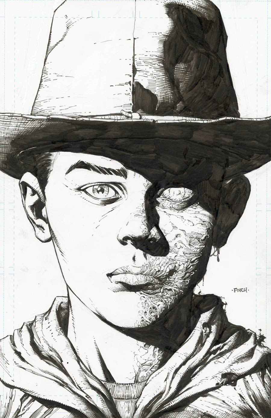 Walking Dead Deluxe #4 Cover F 2nd Ptg Incentive David Finch & Dave McCaig Raw Variant Cover