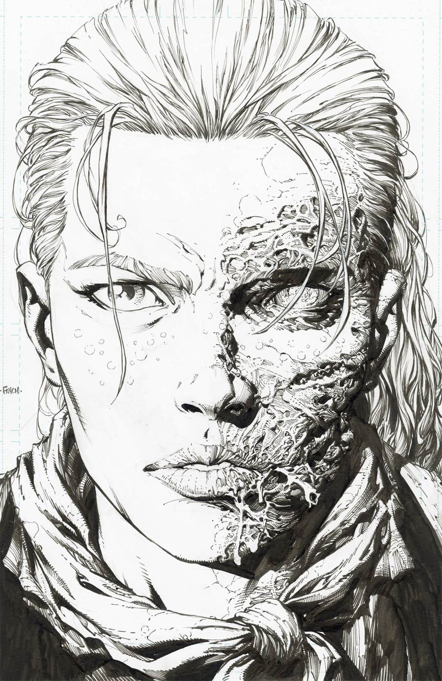 Walking Dead Deluxe #5 Cover E 2nd Ptg Incentive David Finch & Dave McCaig Raw Variant Cover