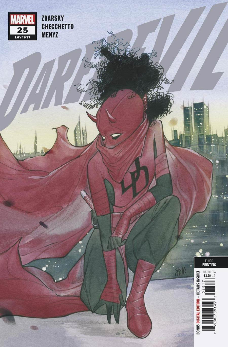 Daredevil Vol 6 #25 Cover I 3rd Ptg Incentive Peach Momoko Variant Cover