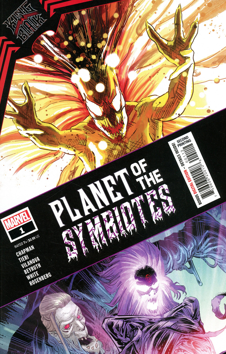 King In Black Planet Of The Symbiotes #1 Cover F 2nd Ptg Danilo Beyruth & Guiu Vilanova Variant Cover