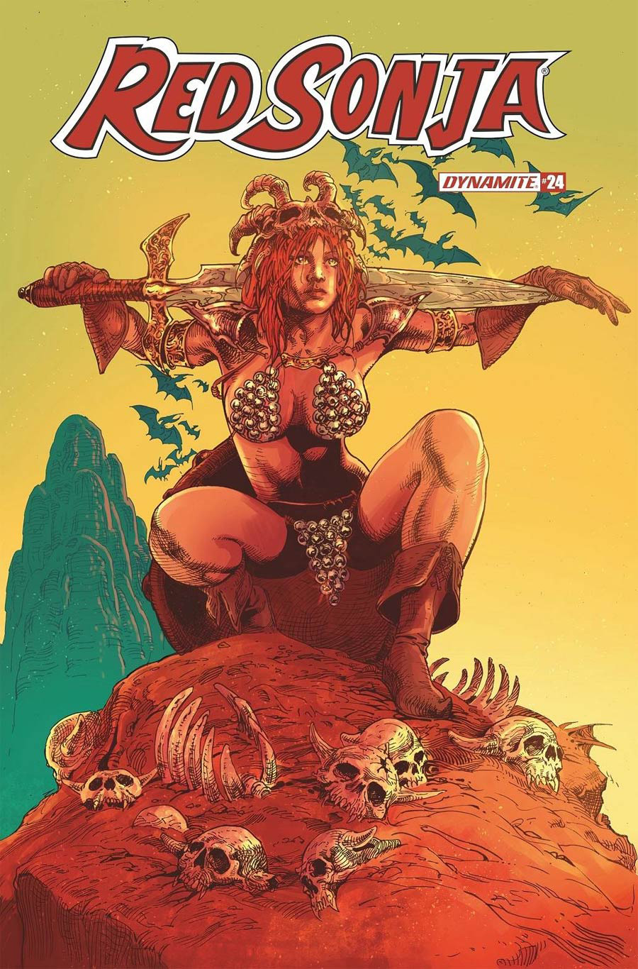 Red Sonja Vol 8 #24 Cover F Variant Roberto Castro Cover