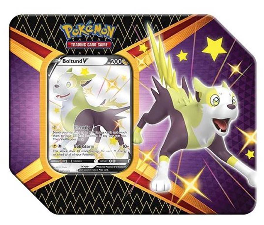 Pokemon Shining Fates Tin - Boltund