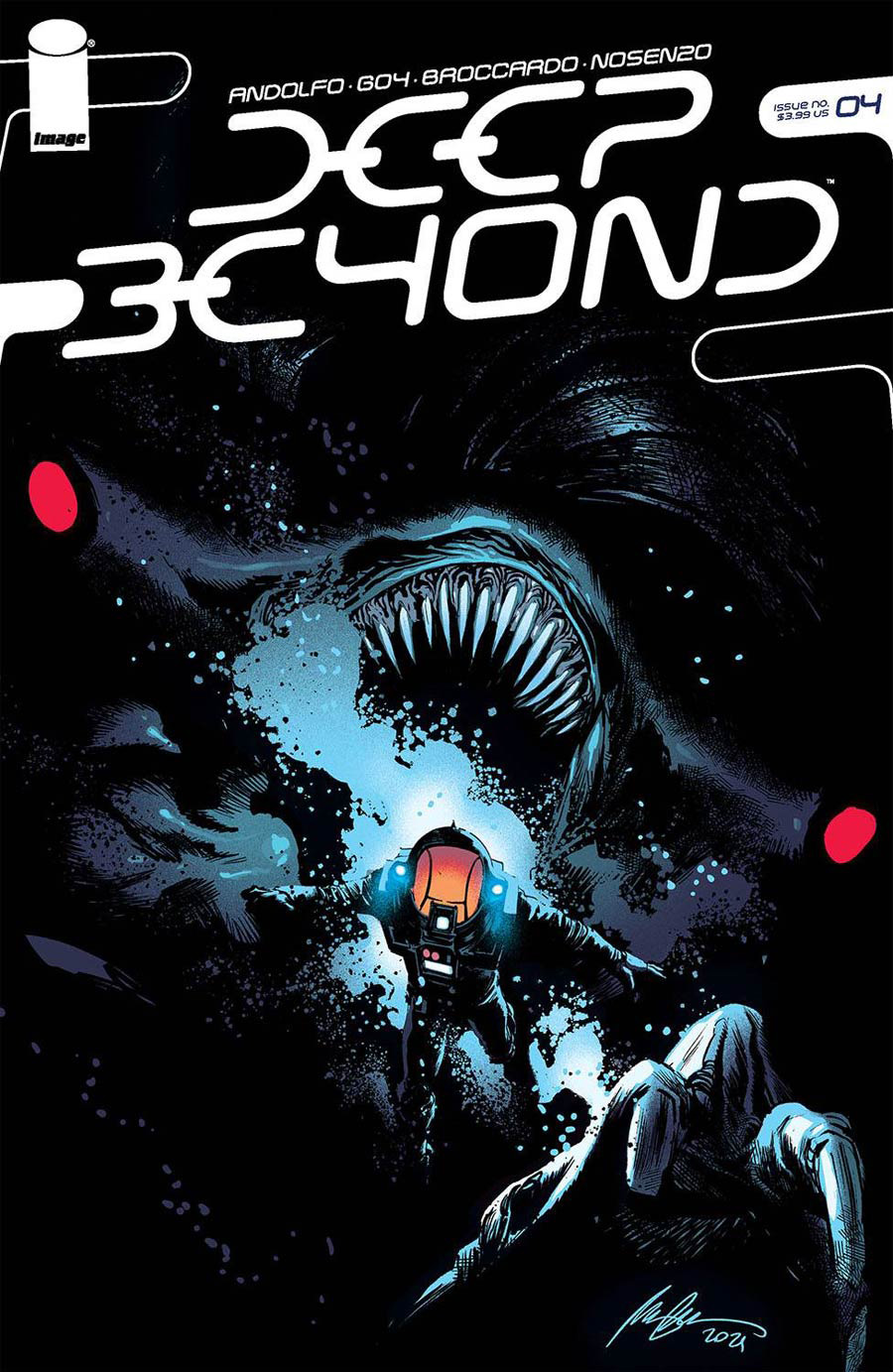 Deep Beyond #4 Cover C Variant Rafael Albuquerque Cover