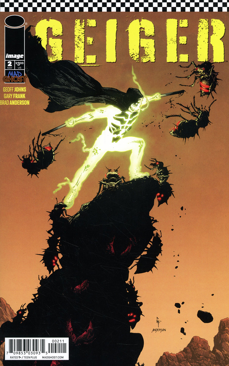 Geiger #2 Cover A Regular Gary Frank & Brad Anderson Cover