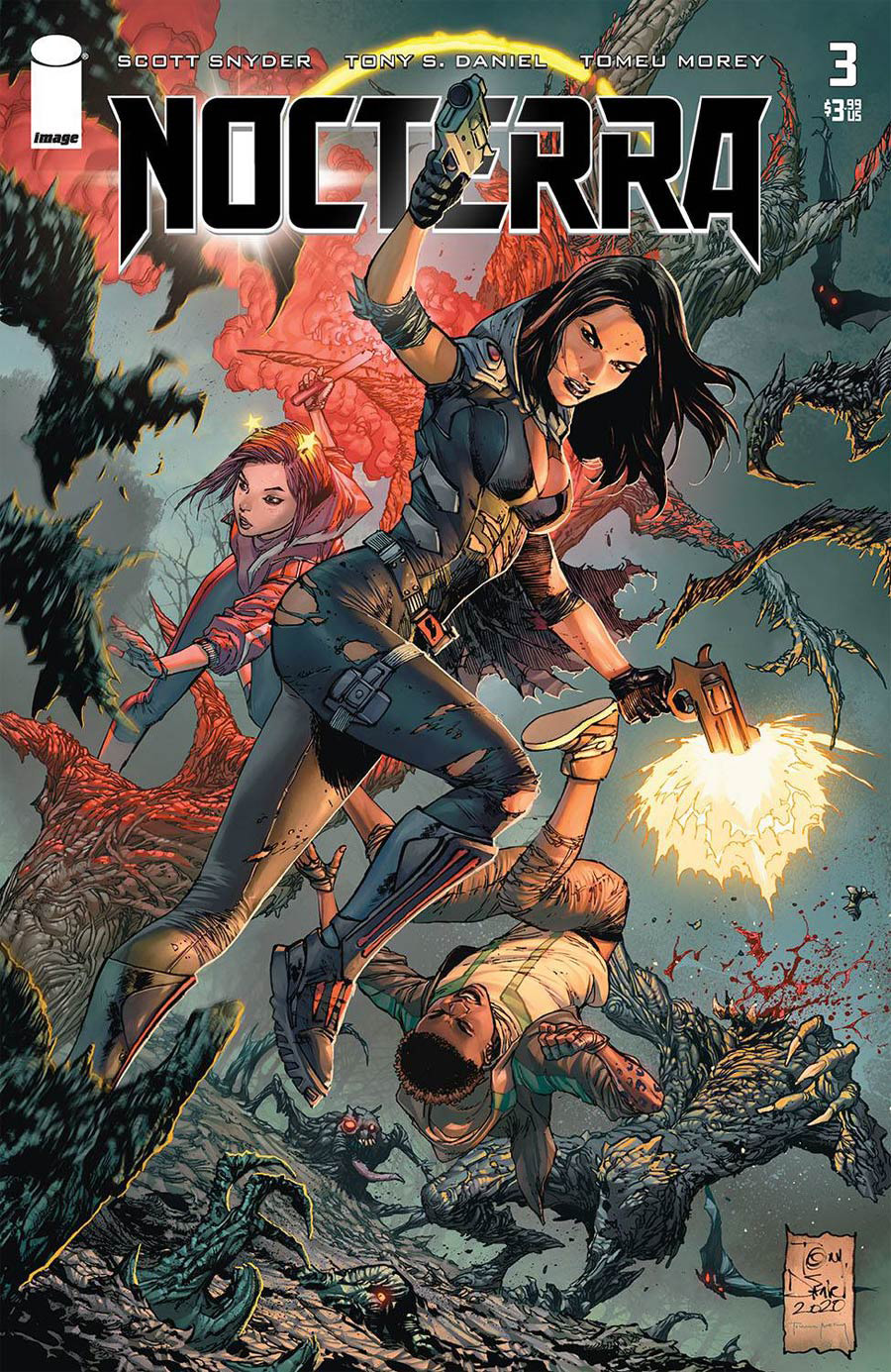 Nocterra #3 Cover A Regular Tony S Daniel & Tomeu Morey Cover
