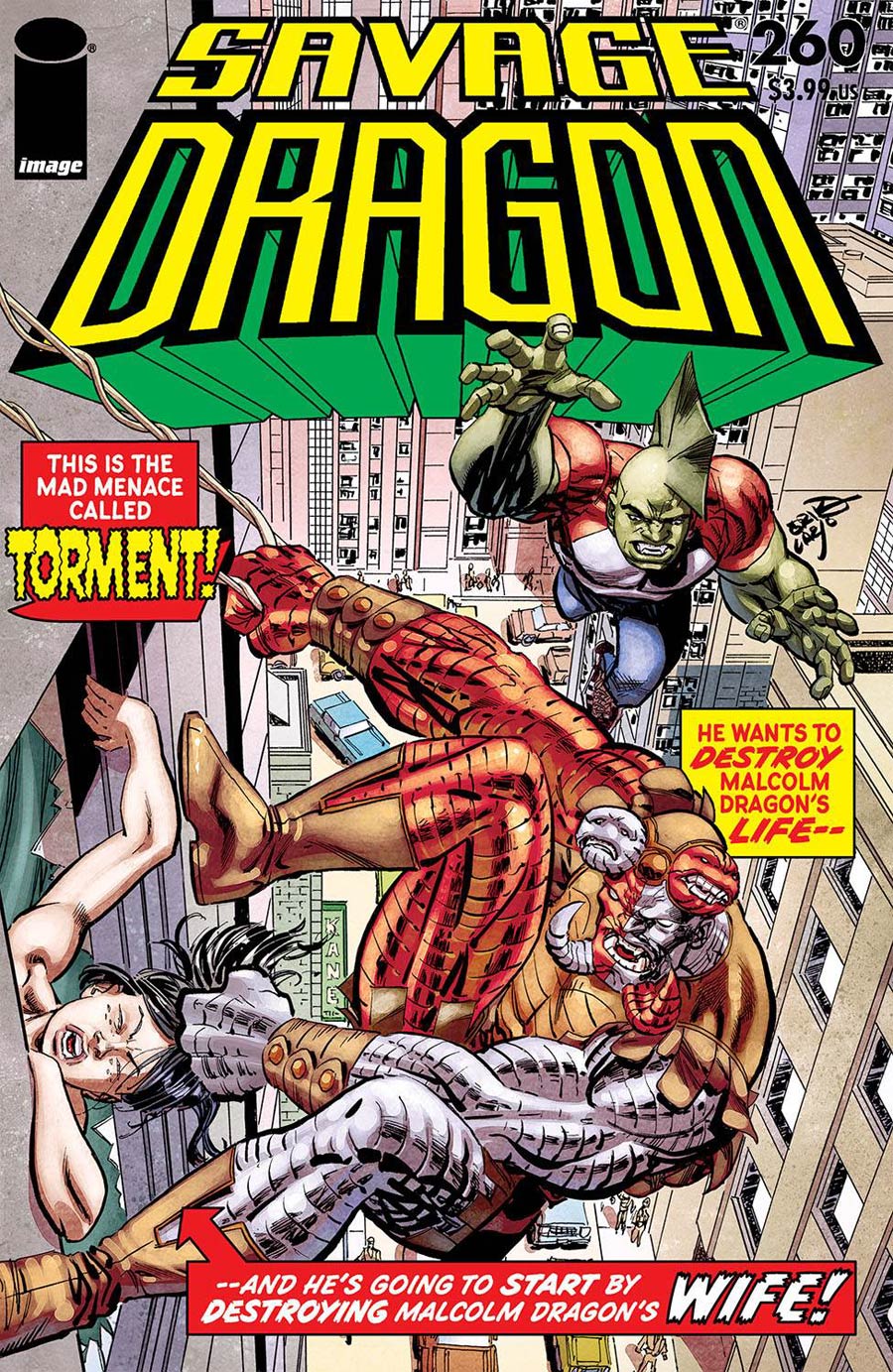 Savage Dragon Vol 2 #260 Cover A Regular Erik Larsen Cover