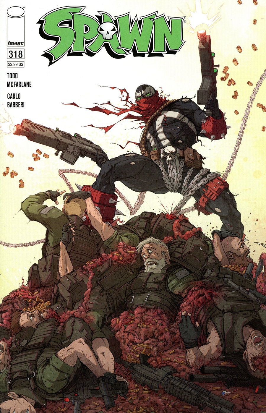 Spawn #318 Cover A Regular Tonton Revolver Cover