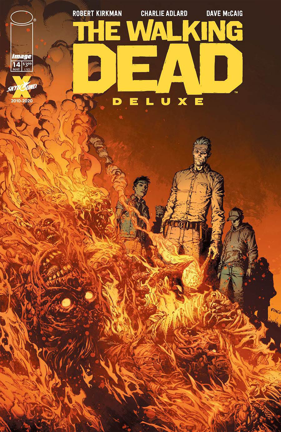 Walking Dead Deluxe #14 Cover A Regular David Finch & Dave McCaig Cover