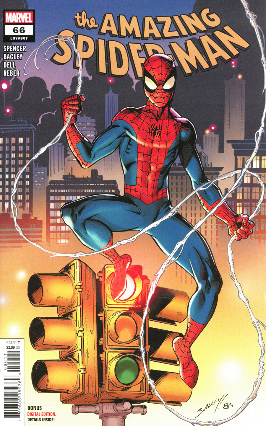 Amazing Spider-Man Vol 5 #66 Cover A Regular Mark Bagley Cover