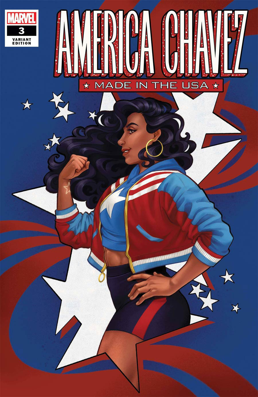 America Chavez Made In The USA #3 Cover B Variant Betsy Cola Cover