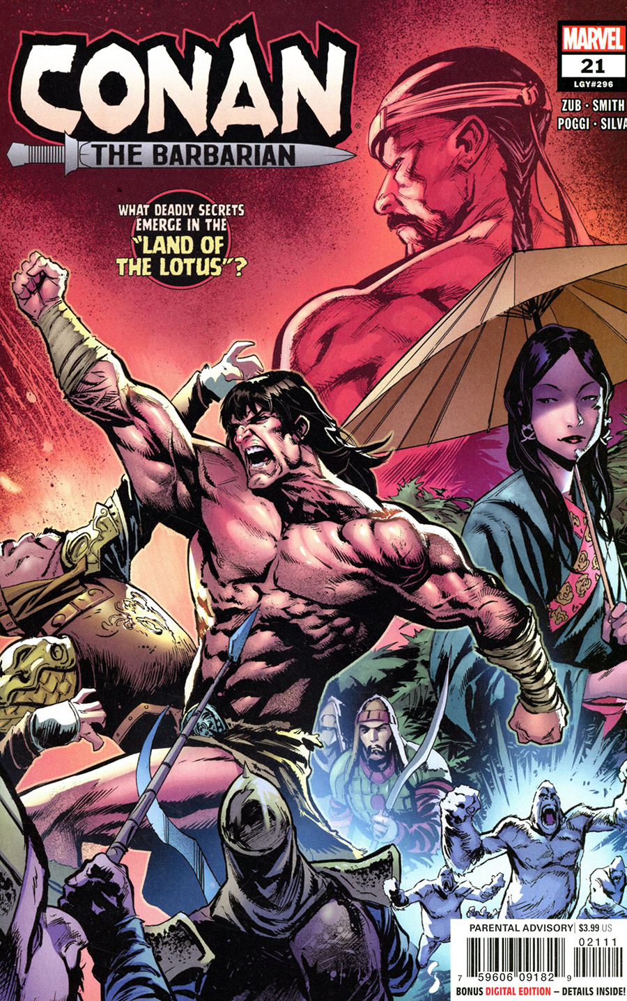 Conan The Barbarian Vol 4 #21 Cover A Regular Geoff Shaw Cover