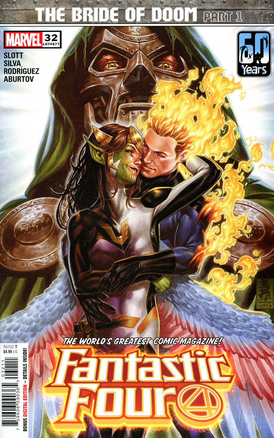 Fantastic Four Vol 6 #32 Cover A Regular Mark Brooks Cover