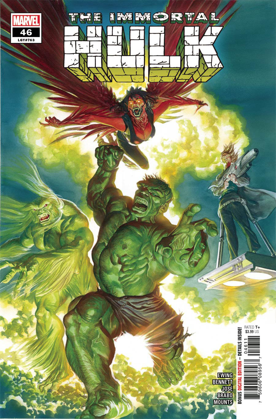 Immortal Hulk #46 Cover A Regular Alex Ross Cover