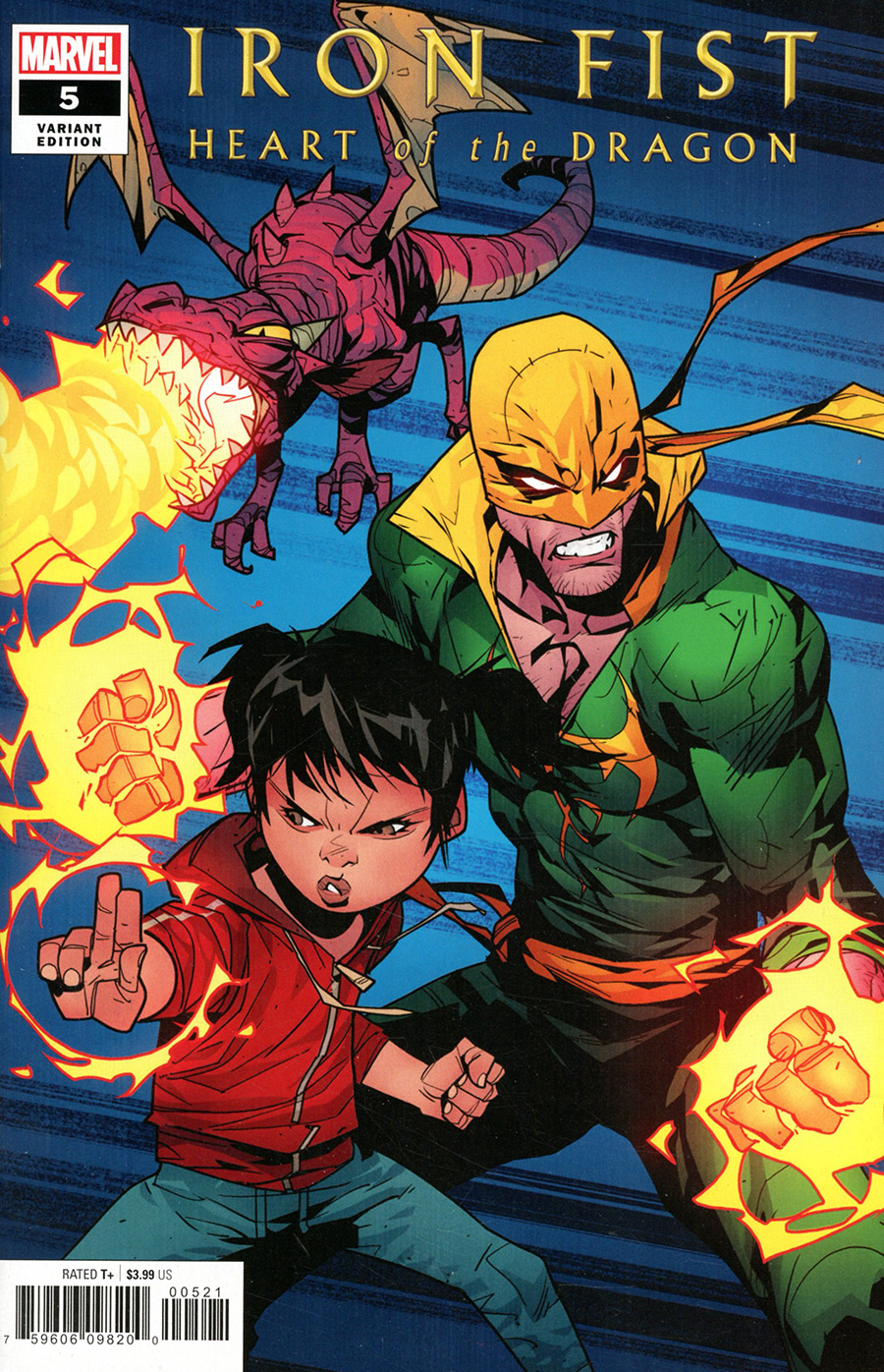Iron Fist Heart Of The Dragon #5 Cover B Variant Eduard Petrovich Cover