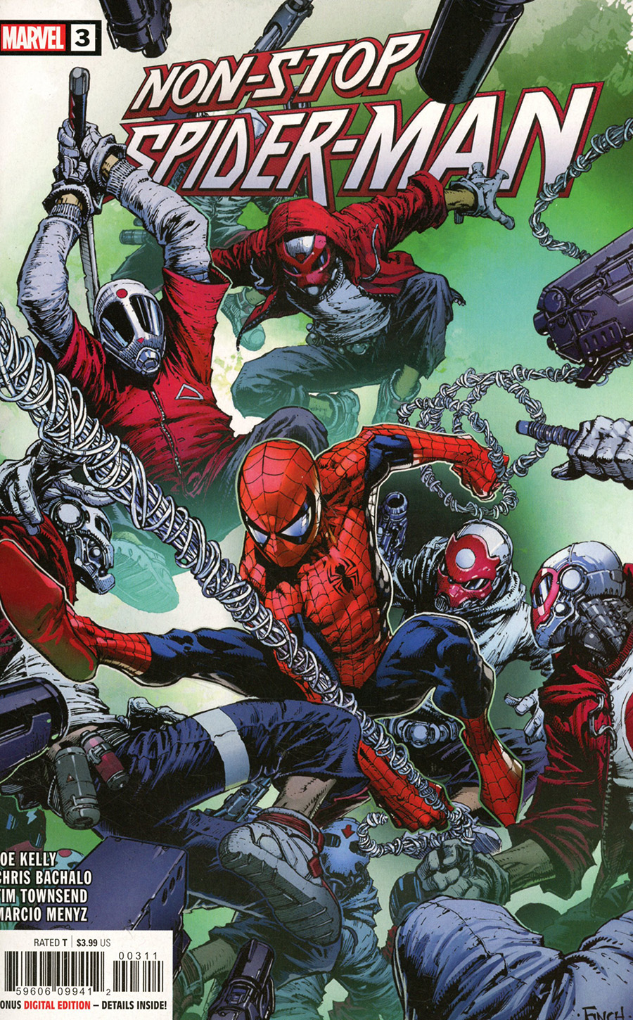 Non-Stop Spider-Man #3 Cover A Regular David Finch Cover