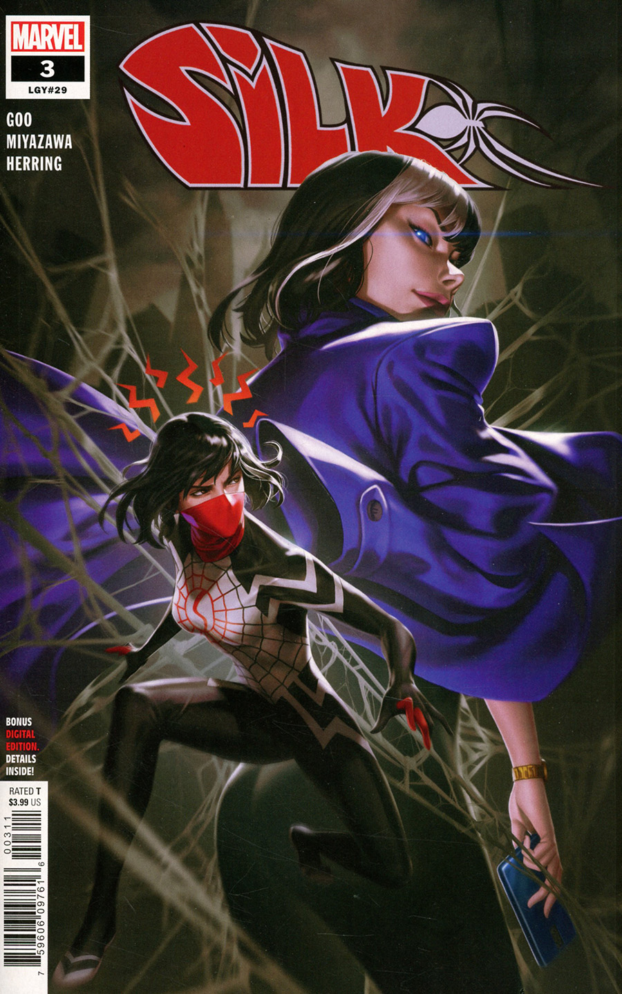 Silk Vol 3 #3 Cover A Regular Woo Chul Lee Cover