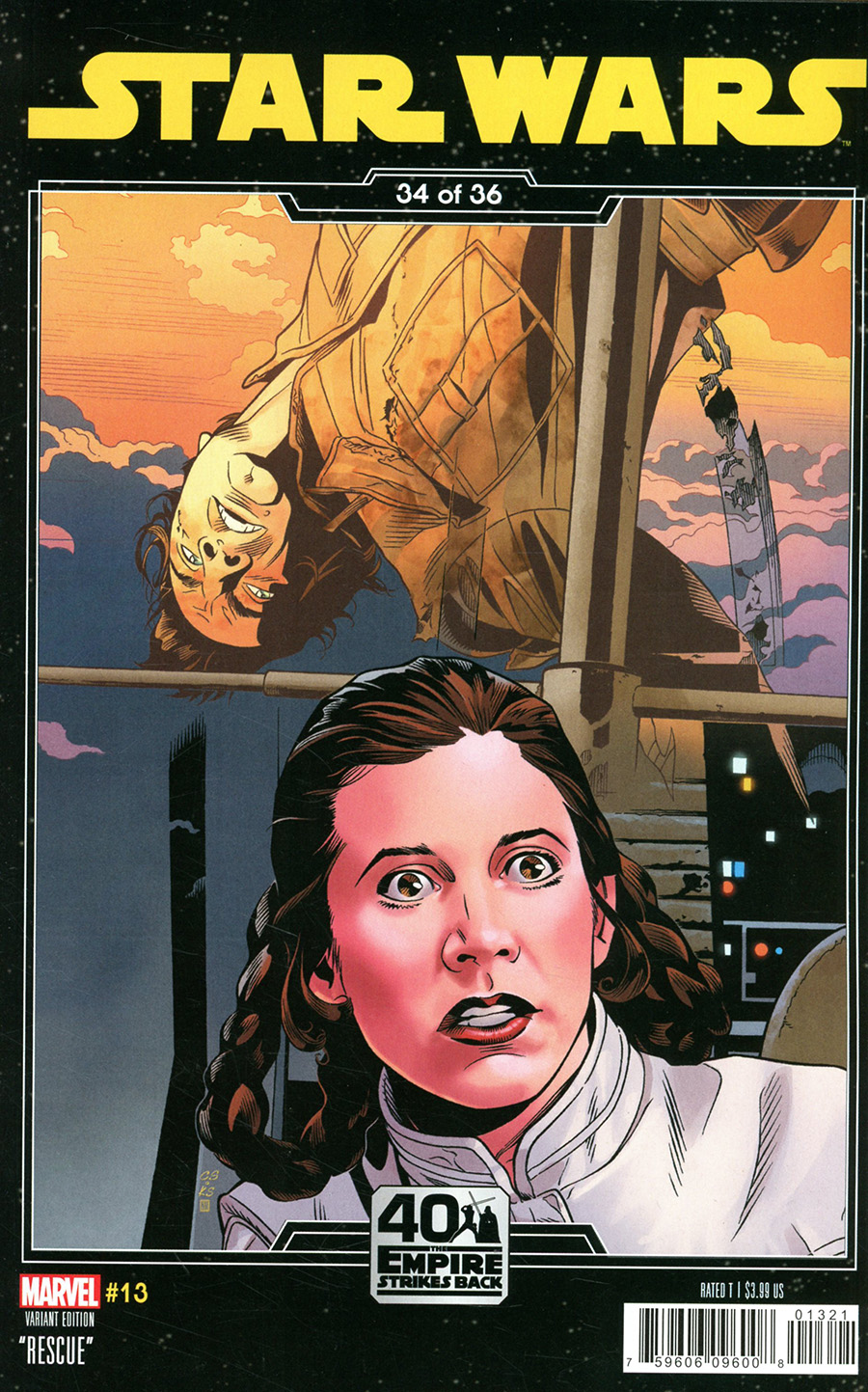 Star Wars Vol 5 #13 Cover B Variant Chris Sprouse Empire Strikes Back Cover (War Of The Bounty Hunters Prelude)