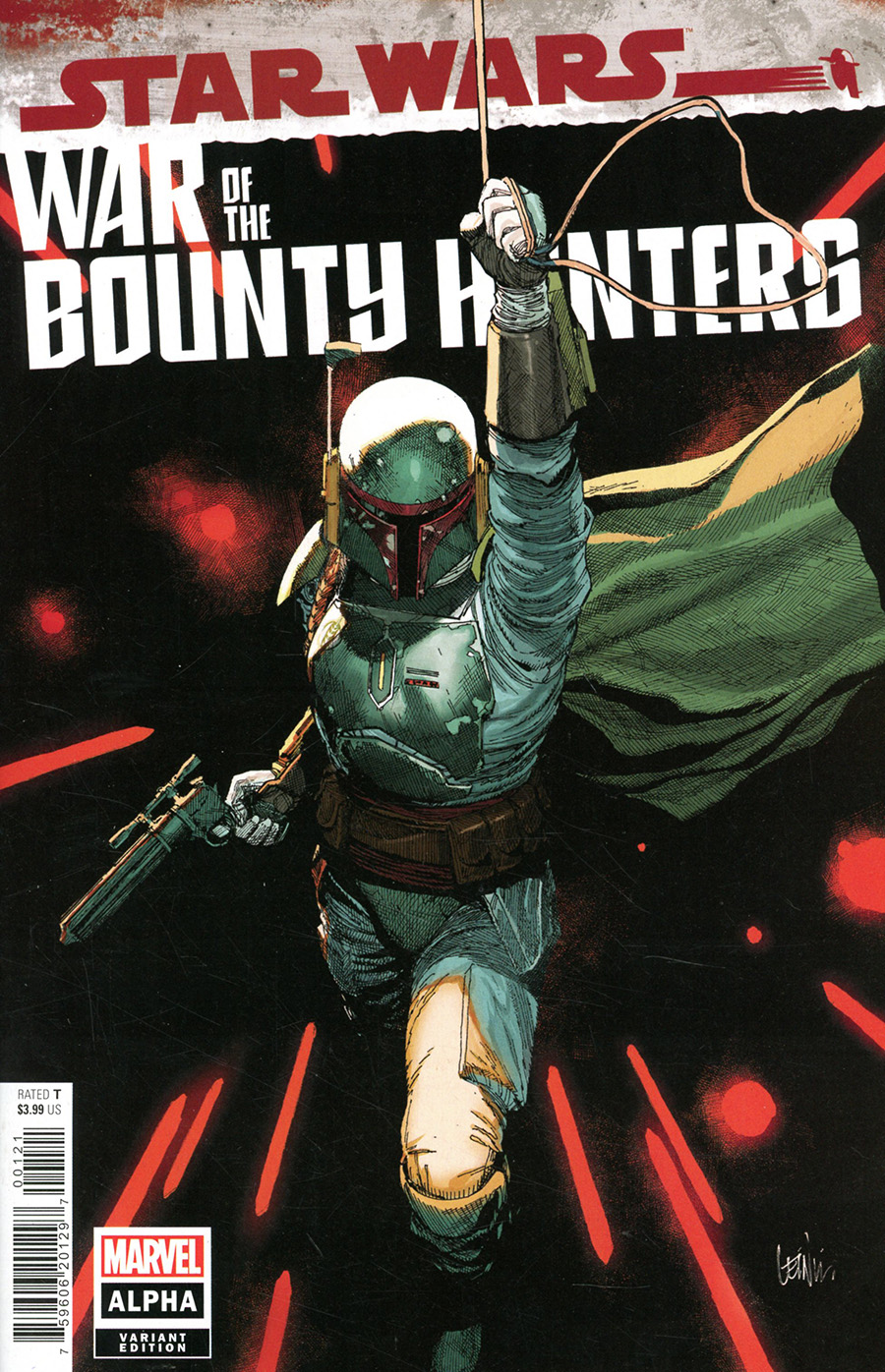 Star Wars War Of The Bounty Hunters Alpha #1 (One Shot) Cover B Variant Leinil Francis Yu Cover (Limit 1 Per Customer)