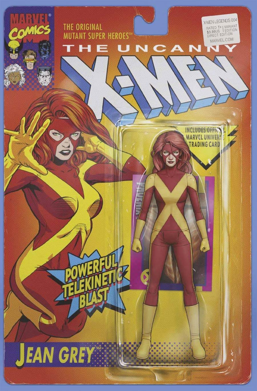 X-Men Legends #4 Cover C Variant John Tyler Christopher Action Figure Cover