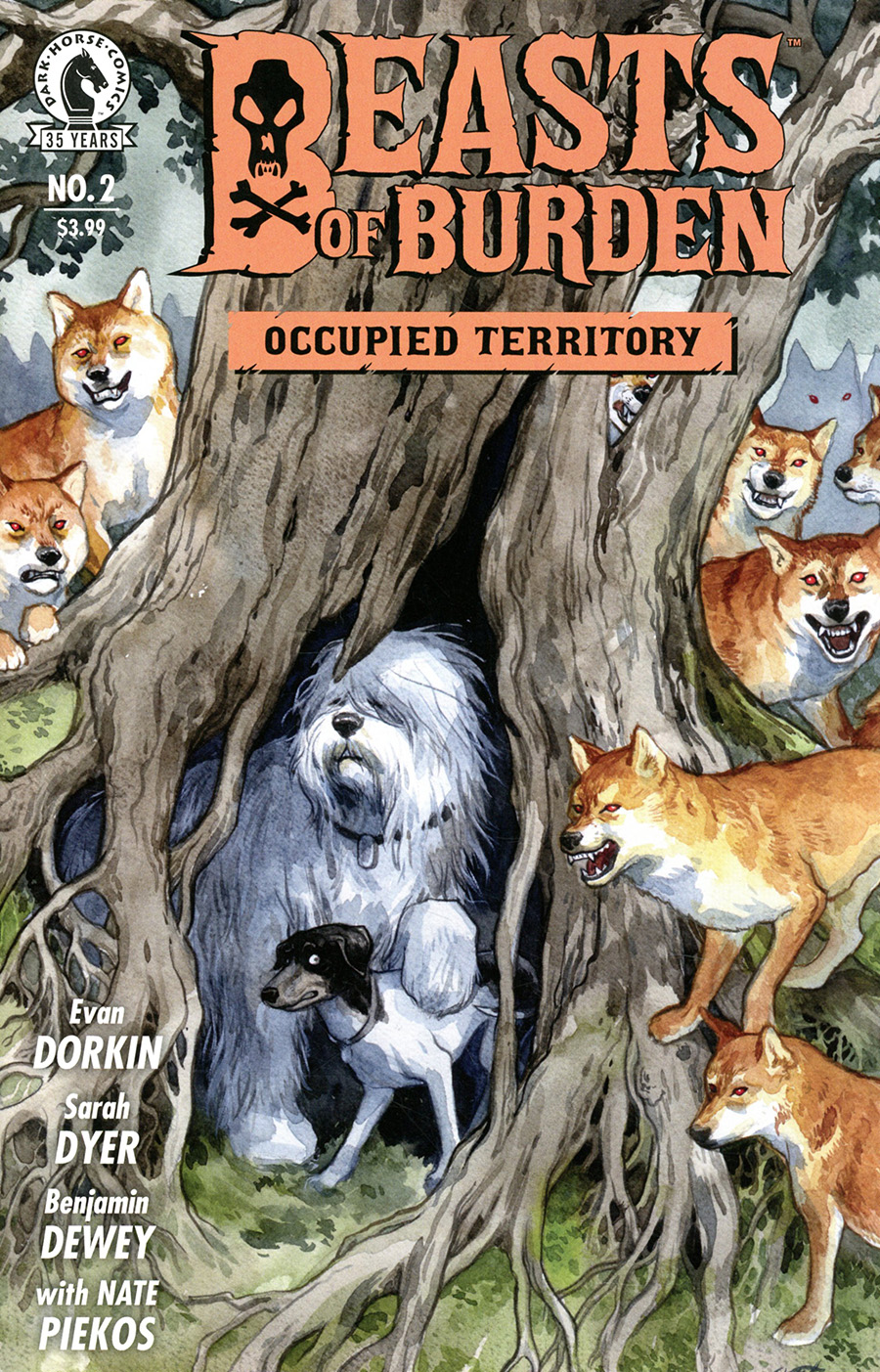 Beasts Of Burden Occupied Territory #2 Cover B Variant Jill Thompson Cover
