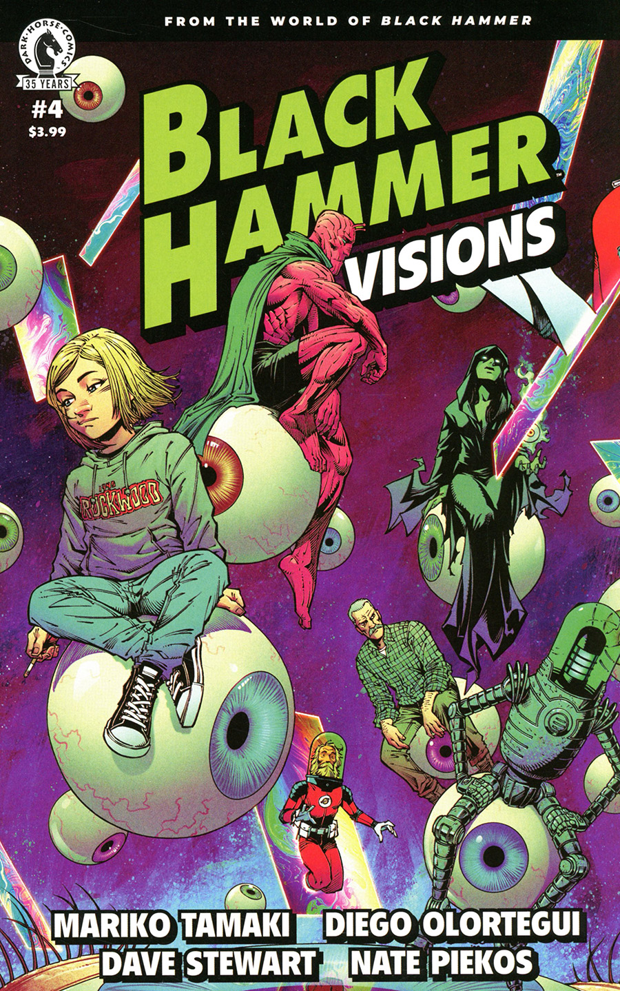 Black Hammer Visions #4 Cover A Regular Diego Olortegui Cover