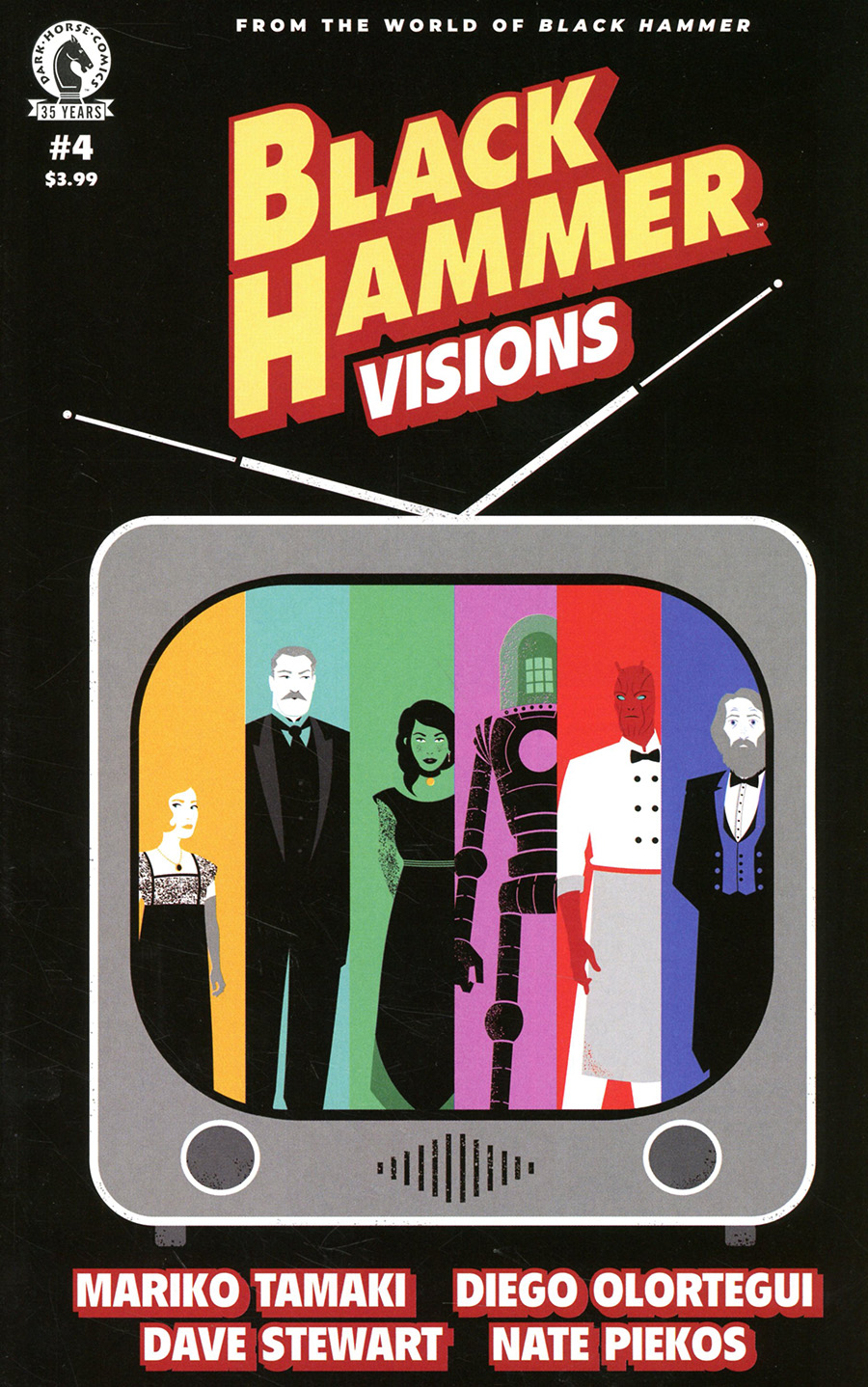 Black Hammer Visions #4 Cover B Variant Patricia Martin Cover