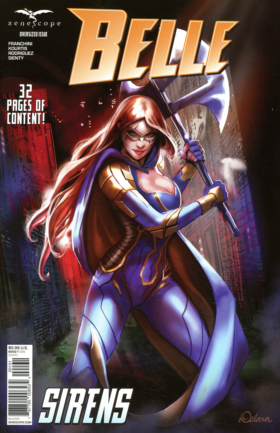 Grimm Fairy Tales Presents Belle Sirens #1 (One Shot) Cover C Cris Delara