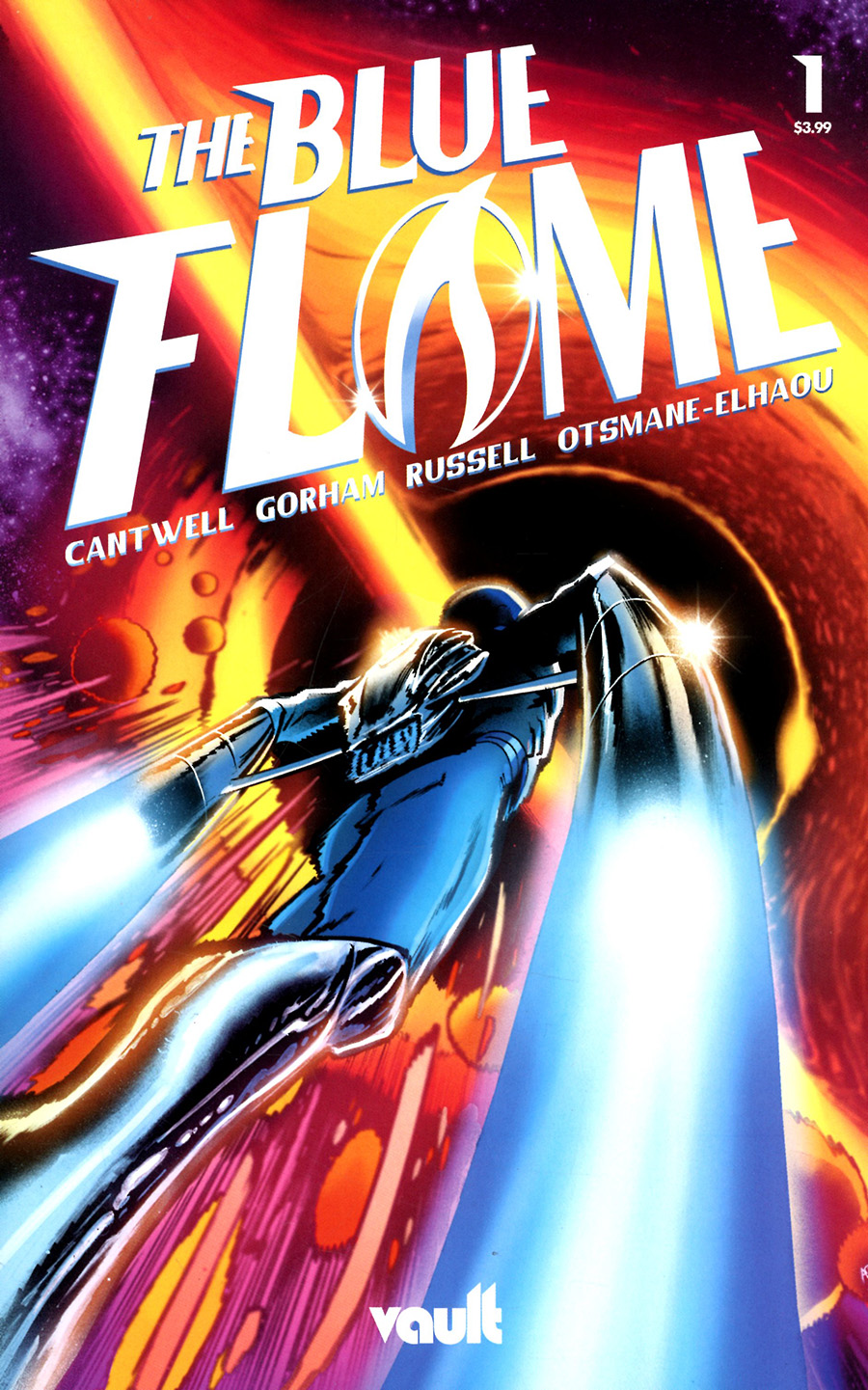 Blue Flame #1 Cover A Regular Adam Gorham Cover