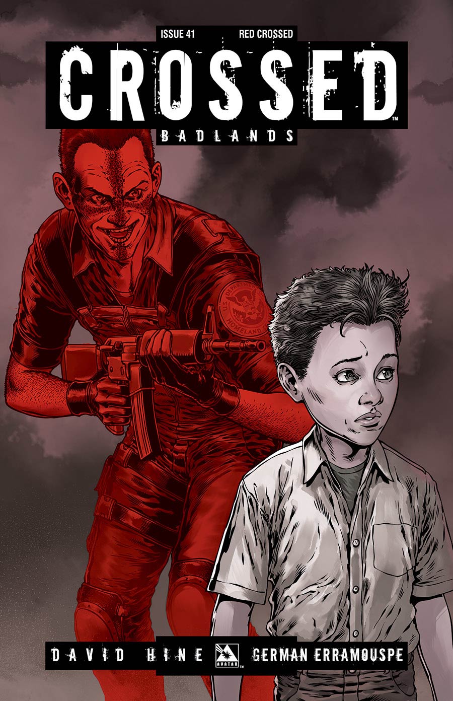 Crossed Badlands #41 Red Crossed Cover (Sale Edition)