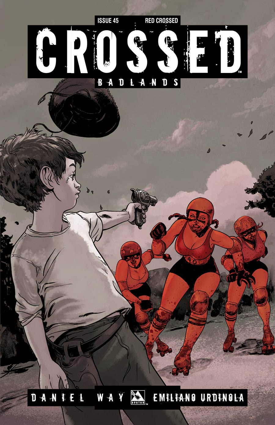 Crossed Badlands #45 Red Crossed Cover (Sale Edition)