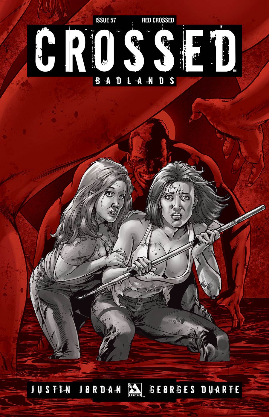 Crossed Badlands #57 Red Crossed Cover (Sale Edition)