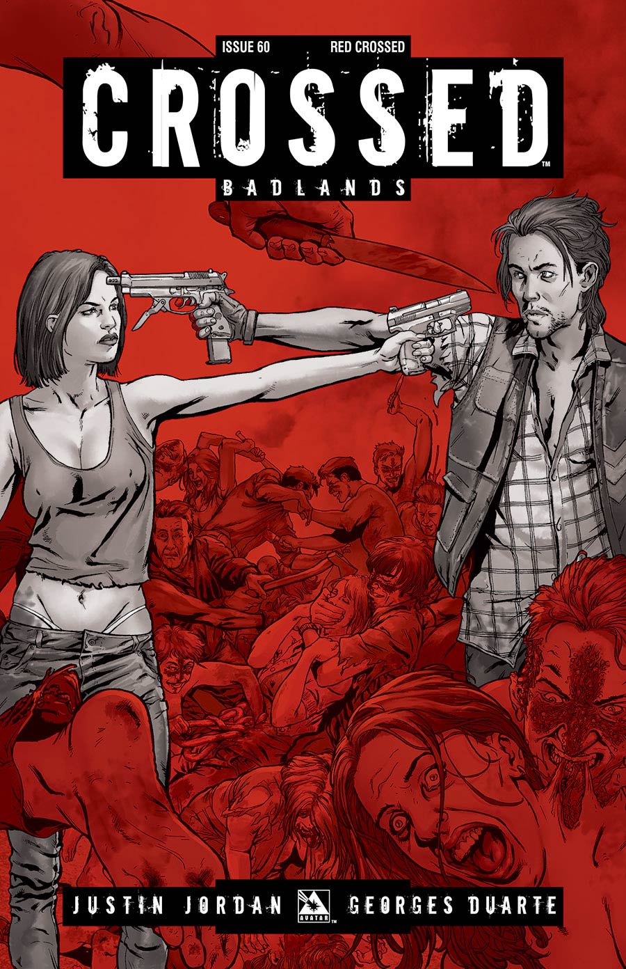 Crossed Badlands #60 Red Crossed Cover (Sale Edition)