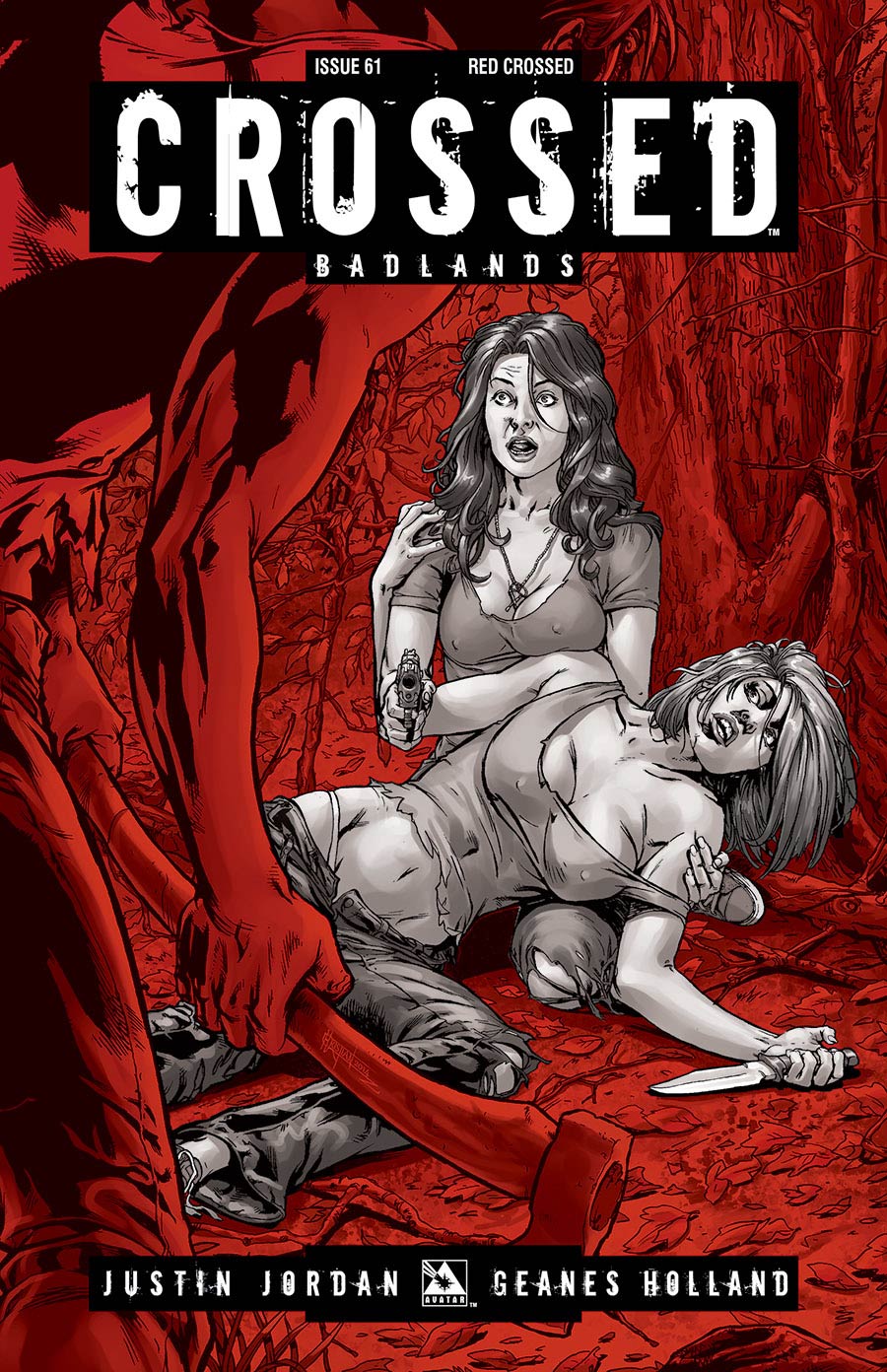 Crossed Badlands #61 Red Crossed Cover (Sale Edition)