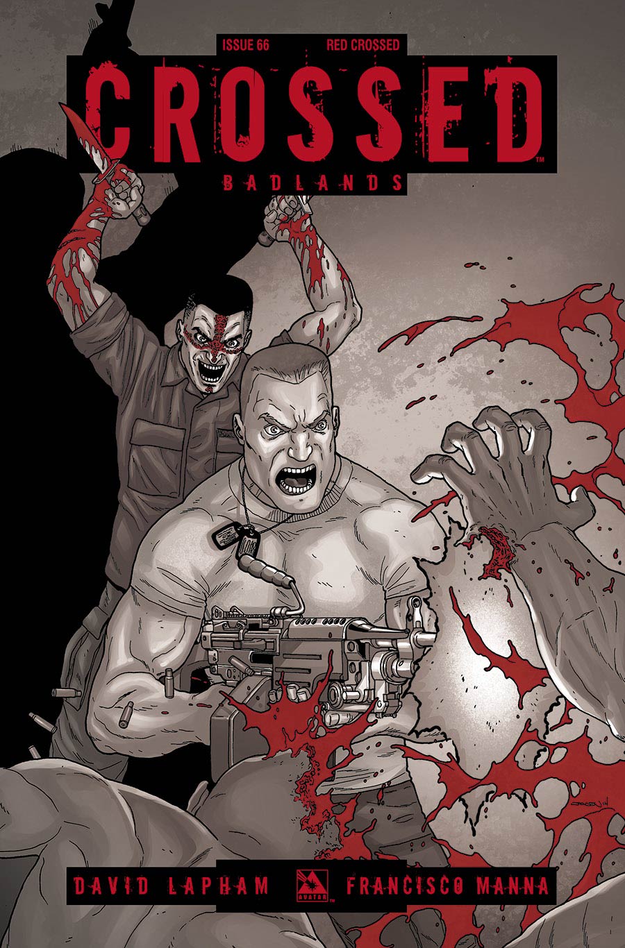 Crossed Badlands #66 Red Crossed Cover (Sale Edition)